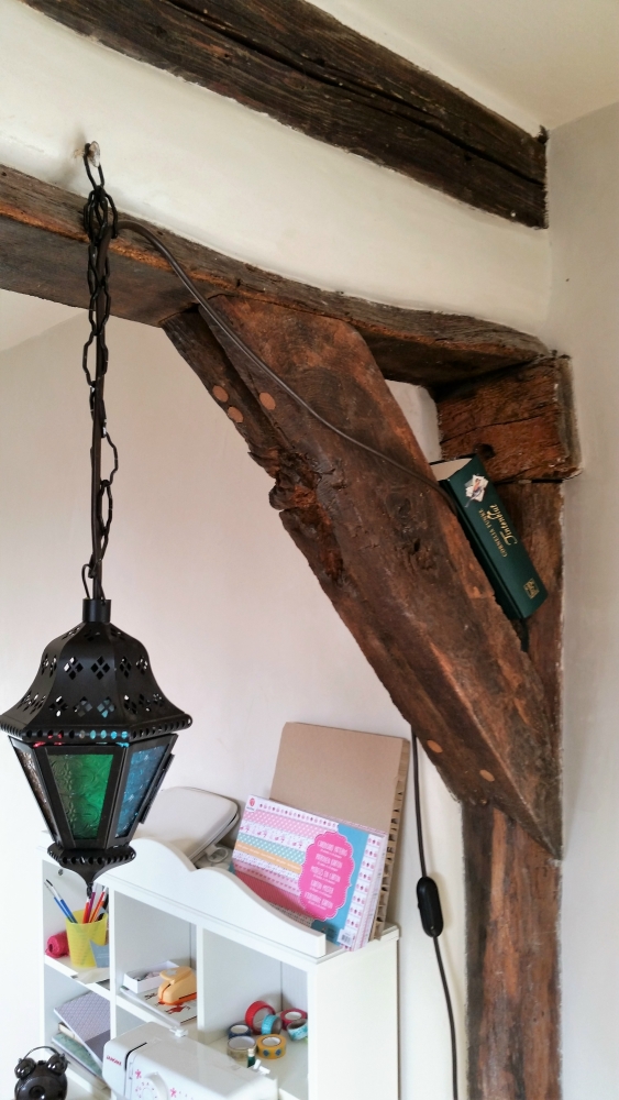 Kinderzimmer mit Lehm- Stukko